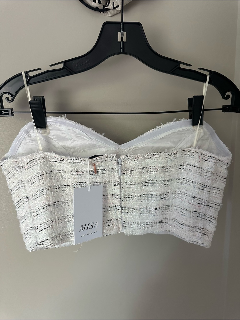 Astor Bustier in Winter White
MISA Los Angeles - Picture 11 of 11
